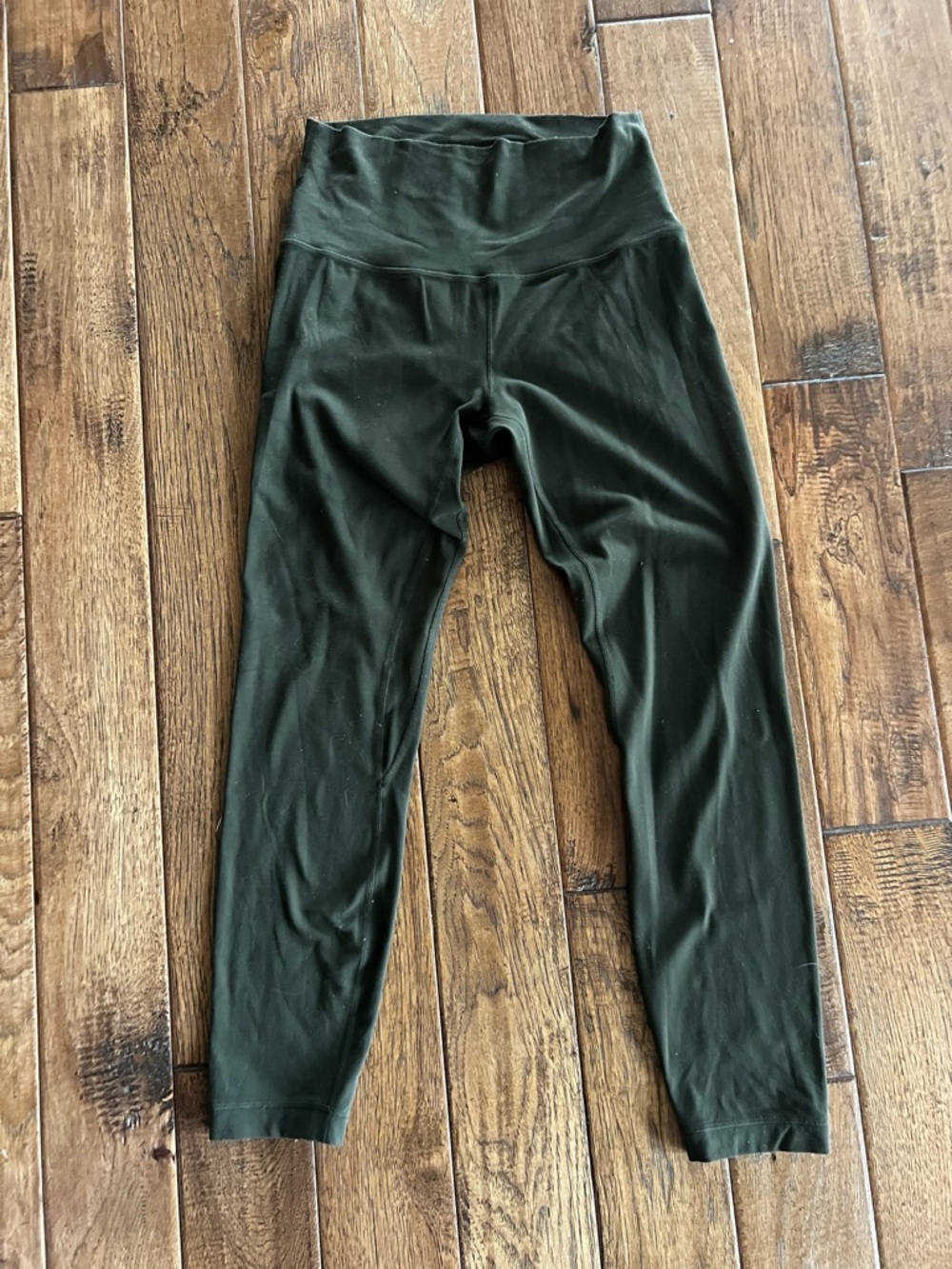 lululemon athletica Kids Olive Green High-Waist Leggings